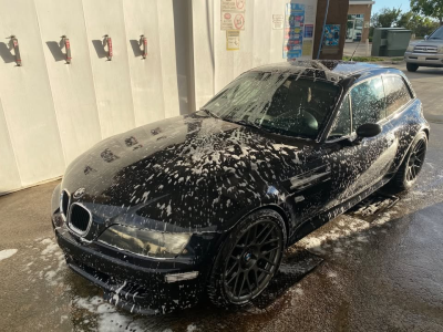 1999 BMW M Coupe in Cosmos Black Metallic over Black Nappa