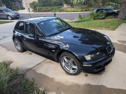 1999 BMW M Coupe in Cosmos Black Metallic over Black Nappa