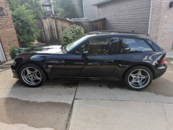 1999 BMW M Coupe in Cosmos Black Metallic over Black Nappa