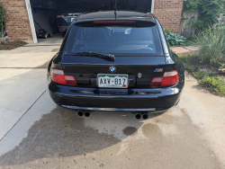 1999 BMW M Coupe in Cosmos Black Metallic over Black Nappa