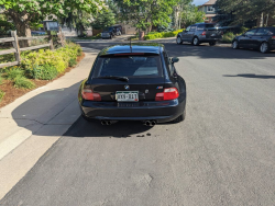 1999 BMW M Coupe in Cosmos Black Metallic over Black Nappa