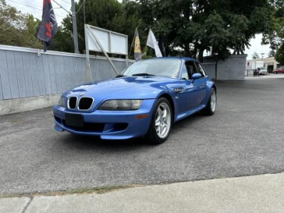 1999 BMW M Coupe in Estoril Blue Metallic over Estoril Blue & Black Nappa