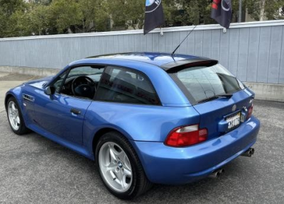 1999 BMW M Coupe in Estoril Blue Metallic over Estoril Blue & Black Nappa