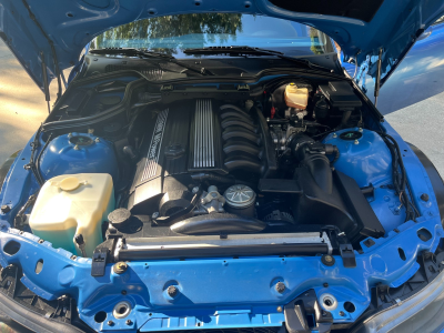 1999 BMW M Coupe in Estoril Blue Metallic over Estoril Blue & Black Nappa