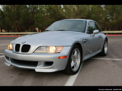 1999 BMW M Coupe in Arctic Silver Metallic over Dark Gray & Black Nappa