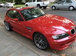 1999 BMW M Coupe in Imola Red 2 over Black Nappa