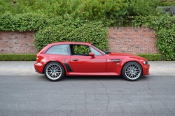 1999 BMW M Coupe in Imola Red 2 over Black Nappa