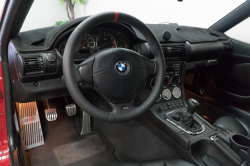 1999 BMW M Coupe in Imola Red 2 over Black Nappa