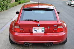 1999 BMW M Coupe in Imola Red 2 over Black Nappa