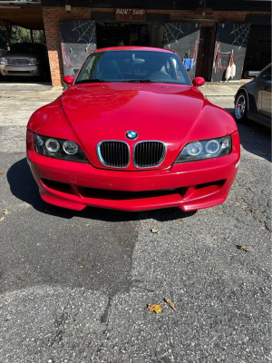 1999 BMW M Coupe in Imola Red 2 over Black Nappa