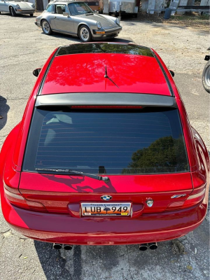 1999 BMW M Coupe in Imola Red 2 over Black Nappa