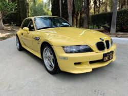 1999 BMW M Coupe in Dakar Yellow 2 over Black Nappa