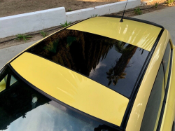 1999 BMW M Coupe in Dakar Yellow 2 over Black Nappa