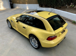 1999 BMW M Coupe in Dakar Yellow 2 over Black Nappa