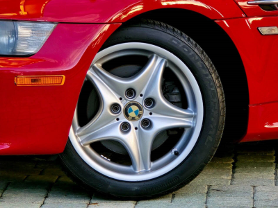 1999 BMW M Coupe in Imola Red 2 over Black Nappa