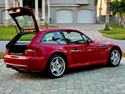 1999 BMW M Coupe in Imola Red 2 over Black Nappa