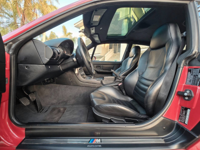 1999 BMW M Coupe in Imola Red 2 over Black Nappa