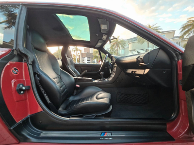 1999 BMW M Coupe in Imola Red 2 over Black Nappa