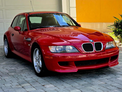 1999 BMW M Coupe in Imola Red 2 over Black Nappa