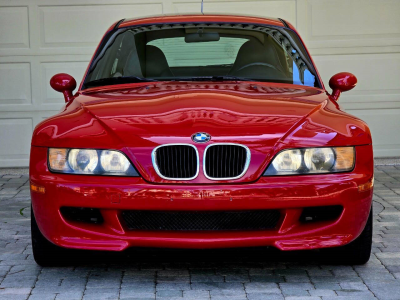 1999 BMW M Coupe in Imola Red 2 over Black Nappa