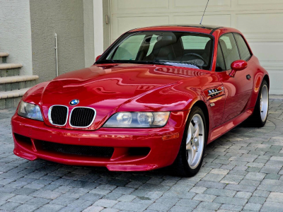 1999 BMW M Coupe in Imola Red 2 over Black Nappa