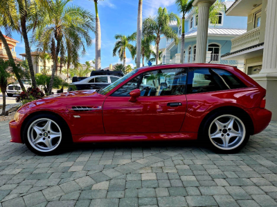 1999 BMW M Coupe in Imola Red 2 over Black Nappa