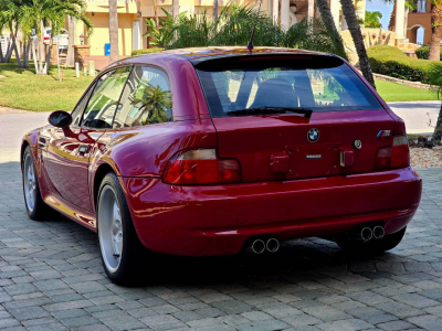 1999 BMW M Coupe in Imola Red 2 over Black Nappa