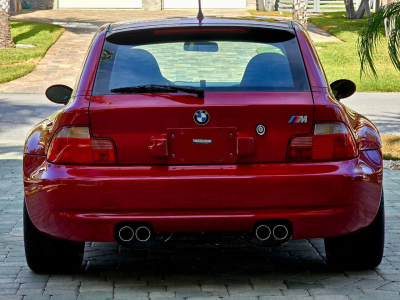 1999 BMW M Coupe in Imola Red 2 over Black Nappa