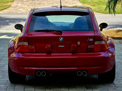 1999 BMW M Coupe in Imola Red 2 over Black Nappa
