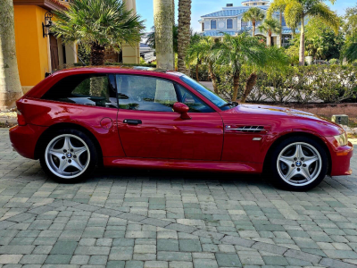 1999 BMW M Coupe in Imola Red 2 over Black Nappa