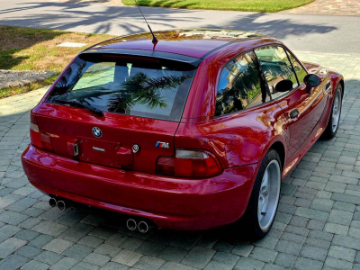 1999 BMW M Coupe in Imola Red 2 over Black Nappa