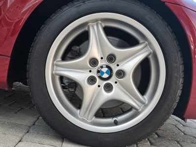 1999 BMW M Coupe in Imola Red 2 over Black Nappa