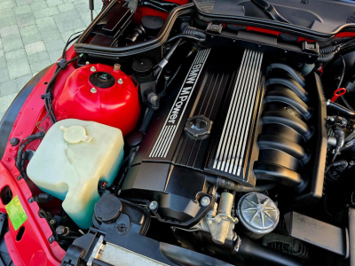 1999 BMW M Coupe in Imola Red 2 over Black Nappa