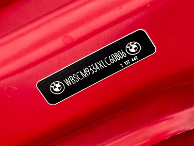 1999 BMW M Coupe in Imola Red 2 over Black Nappa