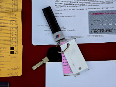 1999 BMW M Coupe in Imola Red 2 over Black Nappa