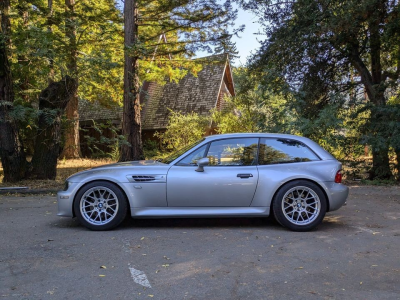 1999 BMW M Coupe in Arctic Silver Metallic over Dark Gray & Black Nappa