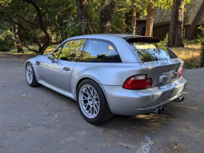 1999 BMW M Coupe in Arctic Silver Metallic over Dark Gray & Black Nappa