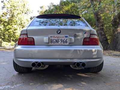 1999 BMW M Coupe in Arctic Silver Metallic over Dark Gray & Black Nappa