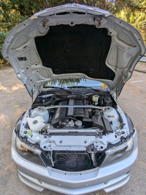 1999 BMW M Coupe in Arctic Silver Metallic over Dark Gray & Black Nappa