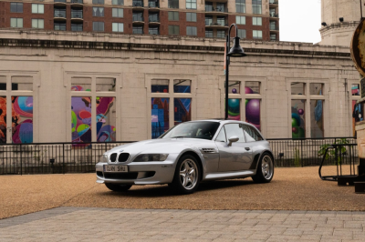 1999 BMW M Coupe in Arctic Silver Metallic over Black Nappa