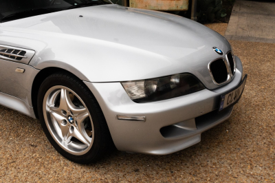 1999 BMW M Coupe in Arctic Silver Metallic over Black Nappa