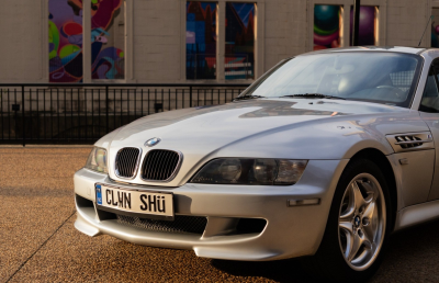 1999 BMW M Coupe in Arctic Silver Metallic over Black Nappa