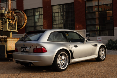 1999 BMW M Coupe in Arctic Silver Metallic over Black Nappa