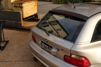 1999 BMW M Coupe in Arctic Silver Metallic over Black Nappa