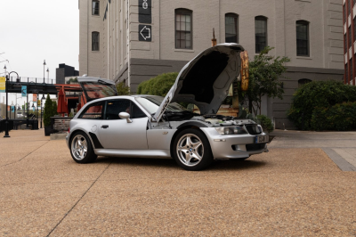 1999 BMW M Coupe in Arctic Silver Metallic over Black Nappa