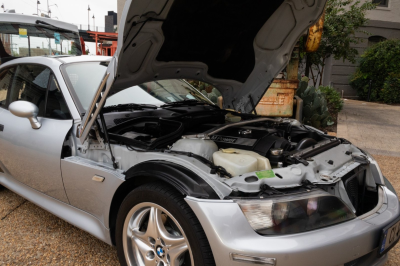 1999 BMW M Coupe in Arctic Silver Metallic over Black Nappa