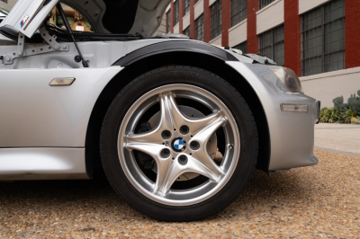 1999 BMW M Coupe in Arctic Silver Metallic over Black Nappa