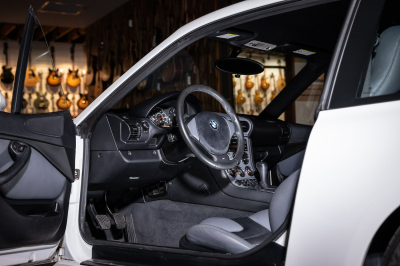1999 BMW M Coupe in Alpine White 3 over Dark Gray & Black Nappa