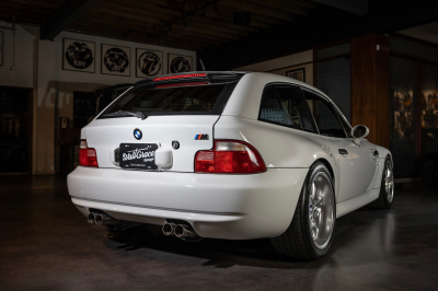 1999 BMW M Coupe in Alpine White 3 over Dark Gray & Black Nappa