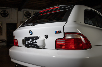 1999 BMW M Coupe in Alpine White 3 over Dark Gray & Black Nappa
